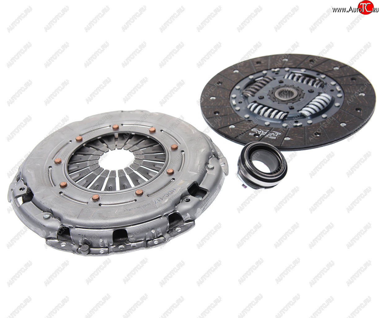 3 169 р. Сцепление HYUNDAI ix35 (10-) (1.7 D) KIA Ceed (09-) (1.6 D),Soul (08-) (1.6 D) комплект VALEO PHC VALEO PHC hdk-206  с доставкой в г. Керчь