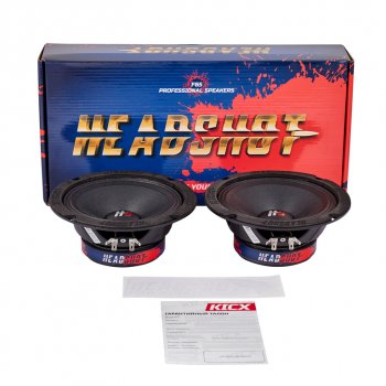 3 279 р. Колонки-мидбас 6 (16см) 150Вт KICX KICX headshot f65  с доставкой в г. Керчь. Увеличить фотографию 6
