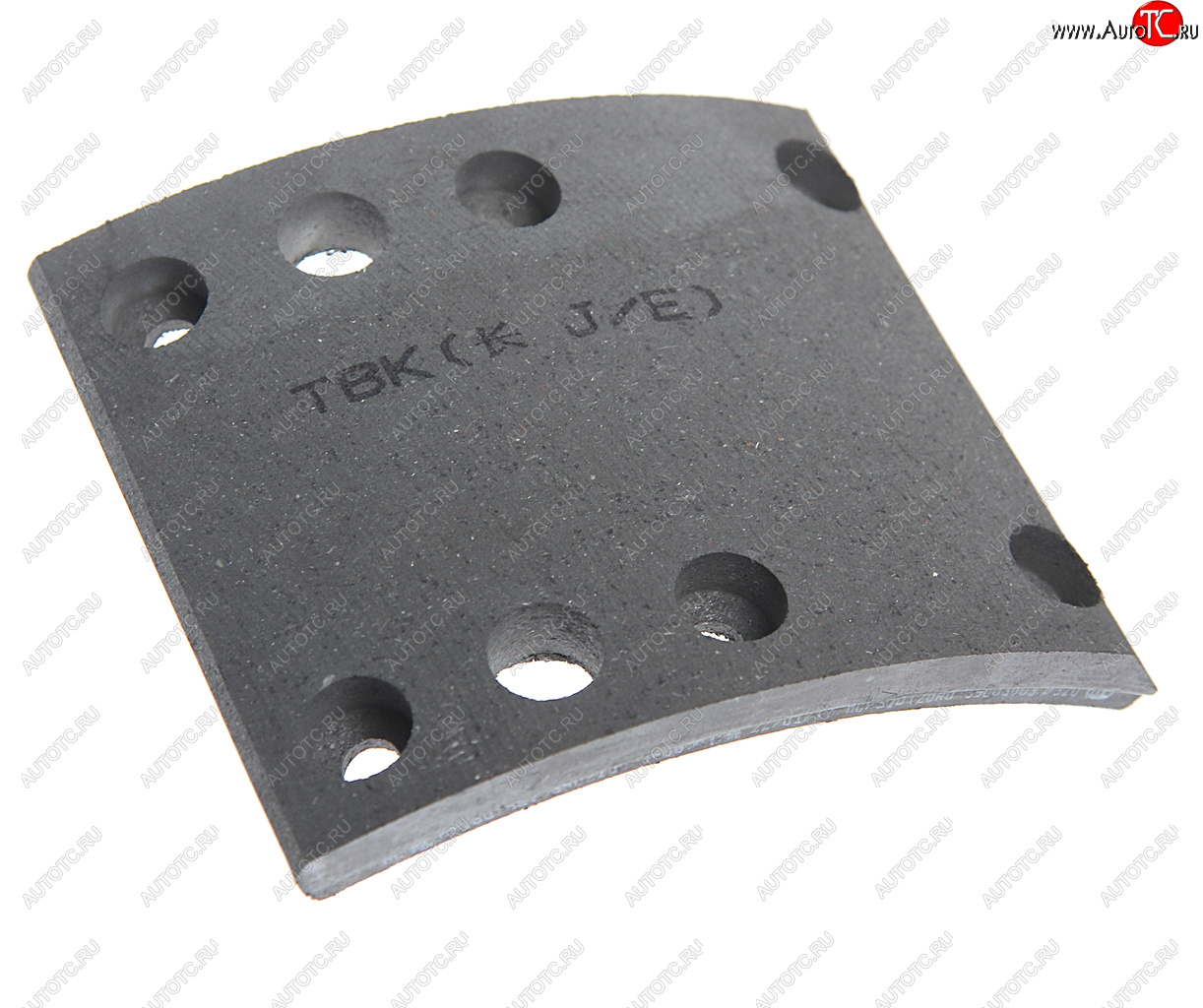 829 р. Накладка тормозной колодки JAC N90 КАМАЗ Компас-9 задней (1шт.) OE JAC hf16016e7-3502105-tbk  с доставкой в г. Керчь