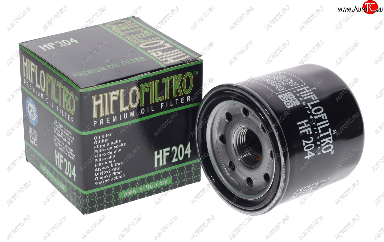 1 499 р. Фильтр масляный мото HONDA CBR600,VFR KAWASAKI YAMAHA HIFLO FILTRO HIFLO FILTRO hf204  с доставкой в г. Керчь
