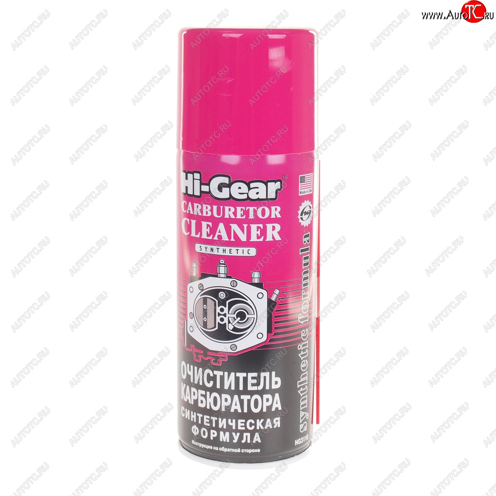 1 199 р. Очиститель карбюратора 354г аэрозоль СИНТ.ФОРМУЛА HI-GEAR HI-GEAR hg3116  с доставкой в г. Керчь