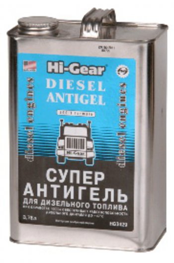 6 949 р. Антигель дизельного топлива 3.78л на 1900л HI-GEAR HI-GEAR hg3429  с доставкой в г. Керчь. Увеличить фотографию 1