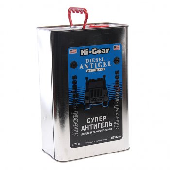 8 199 р. Антигель дизельного топлива 3.78л на 1900л HI-GEAR HI-GEAR hg3429r  с доставкой в г. Керчь. Увеличить фотографию 1