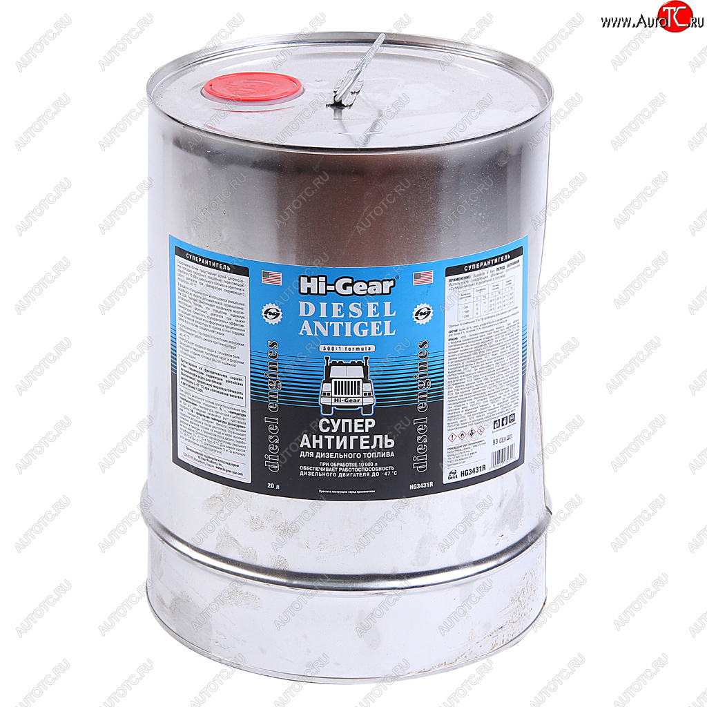 27 999 р. Антигель дизельного топлива 20л на 10000л HI-GEAR HI-GEAR hg3431r  с доставкой в г. Керчь