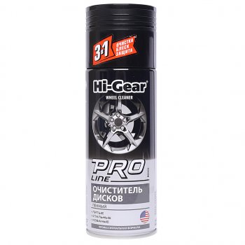 459 р. Очиститель дисков колесных пенный PRO Line 340г HI-GEAR HI-GEAR hg5352  с доставкой в г. Керчь. Увеличить фотографию 1
