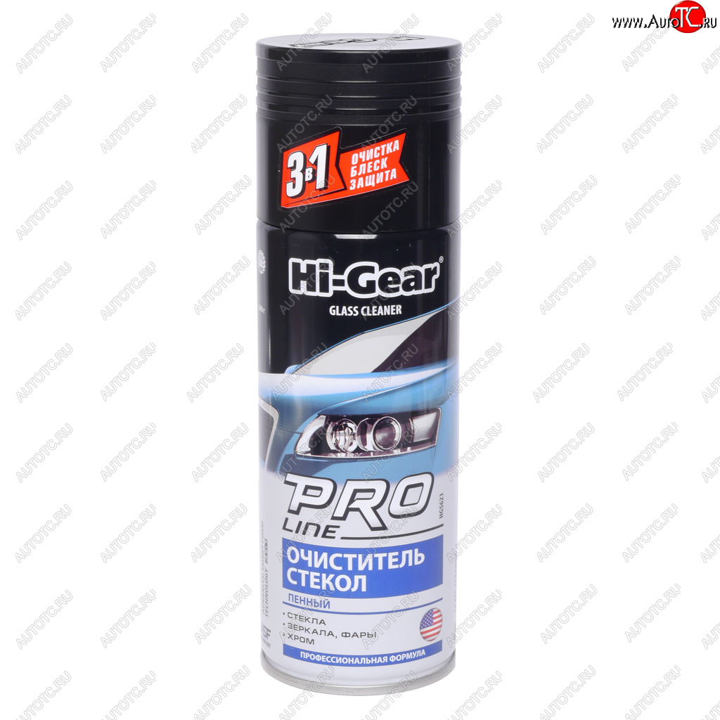 529 р. Очиститель стекол пенный PRO Line 340г HI-GEAR HI-GEAR hg5623  с доставкой в г. Керчь