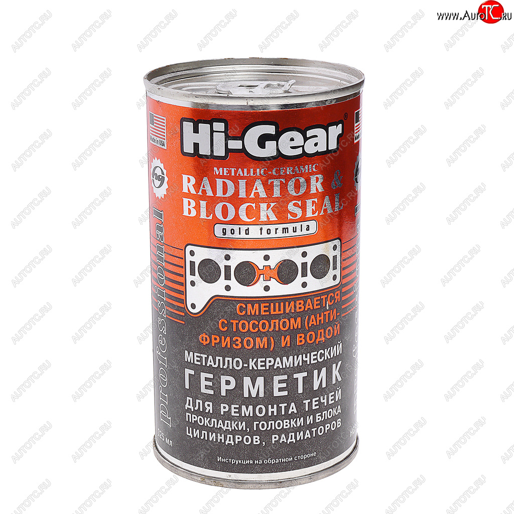 1 399 р. Герметик радиатора металлизированный 325мл HI-GEAR HI-GEAR hg9041  с доставкой в г. Керчь