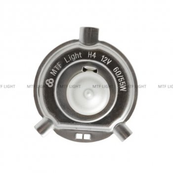 369 р. Лампа 12V H4 6055W P43t +30% блистер (1шт.) Long Life MTF MTF hll1204b  с доставкой в г. Керчь. Увеличить фотографию 4