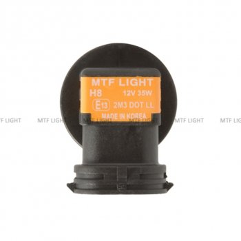 619 р. Лампа 12V H8 35W PGJ19-1 +30% блистер (1шт.) Long Life MTF MTF hll1208b  с доставкой в г. Керчь. Увеличить фотографию 4