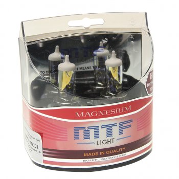 999 р. Лампа 12V H4 10090W P43t 4500K бокс (2шт.) Magnesium MTF MTF hm3201  с доставкой в г. Керчь. Увеличить фотографию 1
