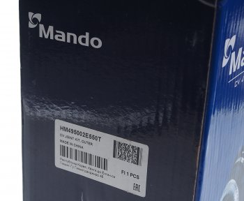 7 799 р. ШРУС наружный HYUNDAI Tucson (04-) (4WD) правый MANDO MANDO hm495002e550t MANDO hm495002e550t  с доставкой в г. Керчь. Увеличить фотографию 3