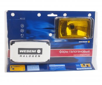 4 999 р. Фара дальнего света желтая 2шт. WESEM WESEM hmz083.31  с доставкой в г. Керчь. Увеличить фотографию 1