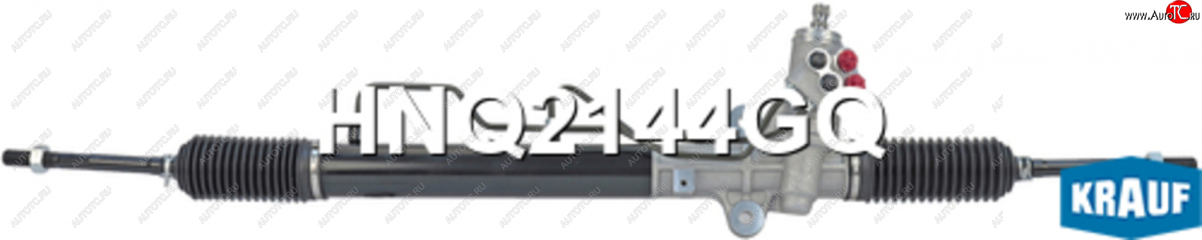 14 799 р. Рейка рулевая HYUNDAI Tucson (04-) KIA Sportage (04-) с ГУР в сборе KRAUF KRAUF hnq2144gq KRAUF hnq2144gq  с доставкой в г. Керчь
