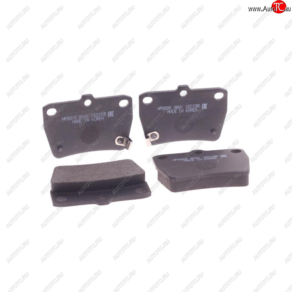 1 449 р. Колодки тормозные TOYOTA Rav 4 (08.00-) задние (4шт.) HSB HSB hp8508  с доставкой в г. Керчь