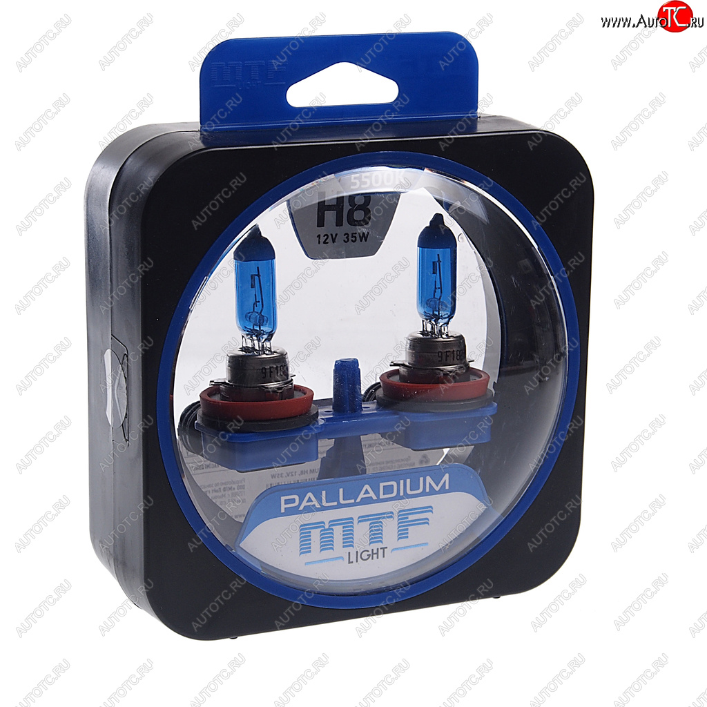2 099 р. Лампа 12V H8 35W PGJ19-1 бокс (2шт.) Palladium MTF MTF hpa1208  с доставкой в г. Керчь