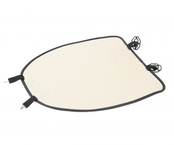 1 479 р. Накидка на сиденье мех искусственный без спинки серая 2шт. Antislip Seat PREMIER PREMIER hr14  с доставкой в г. Керчь. Увеличить фотографию 2