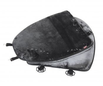 1 479 р. Накидка на сиденье мех искусственный без спинки серая 2шт. Antislip Seat PREMIER PREMIER hr14  с доставкой в г. Керчь. Увеличить фотографию 4