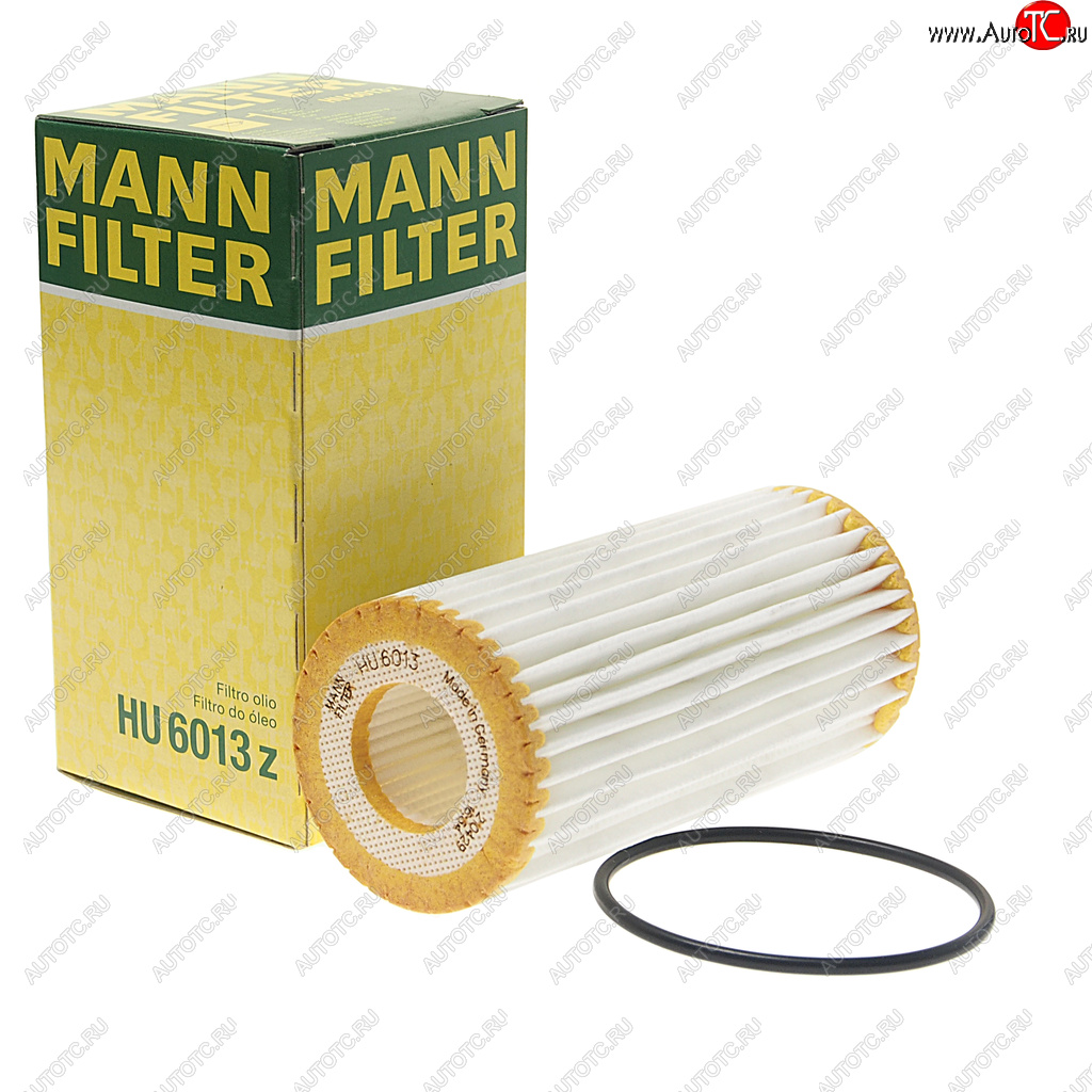 1 049 р. Фильтр масляный VW AUDI SEAT SKODA (12-) (1.82.0 TSITFSI) MANN MANN hu6013z  с доставкой в г. Керчь