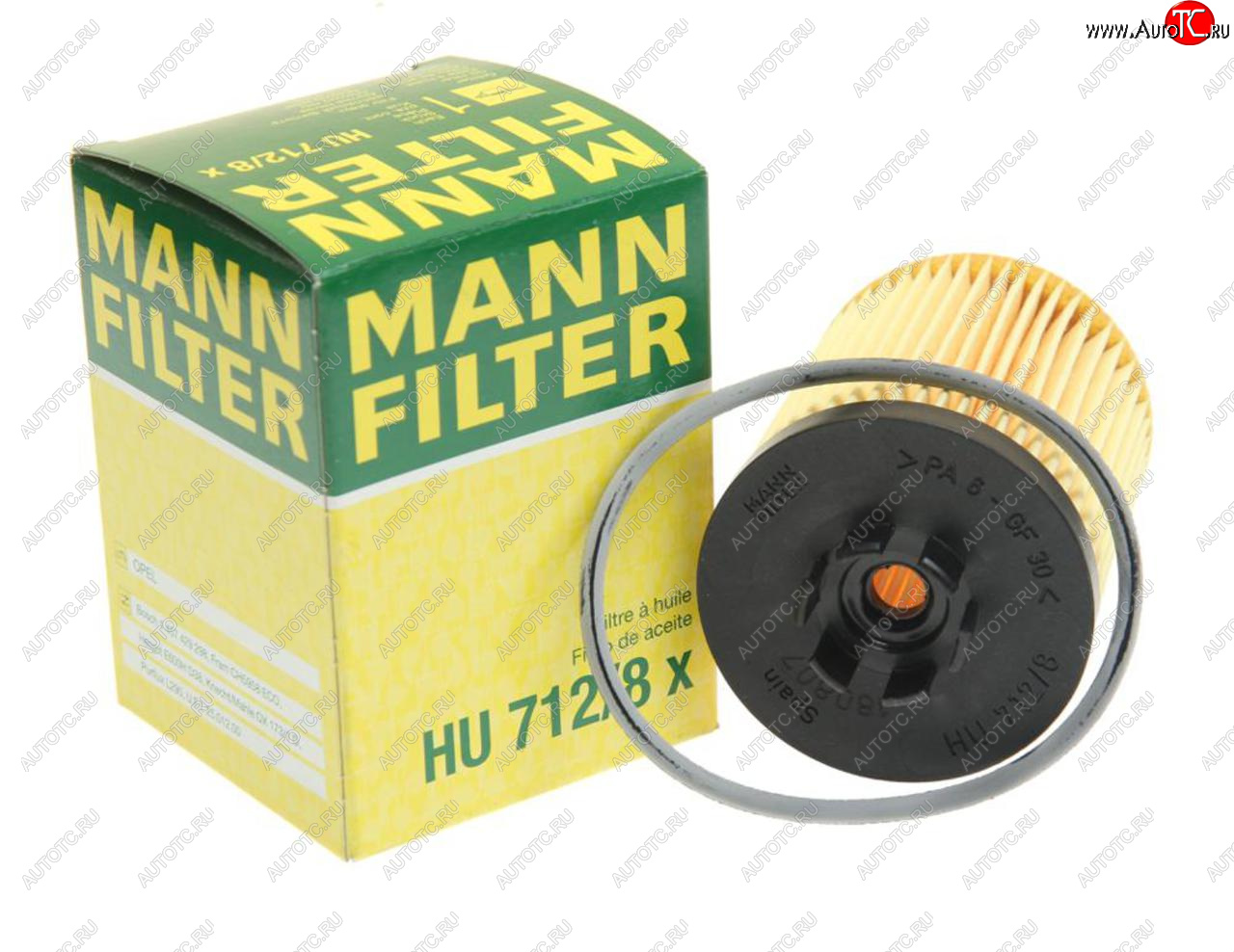 559 р. Фильтр масляный OPEL Corsa C,B,Astra H,C,Meriva (06-) (1.01.4) MANN MANN hu7128x  с доставкой в г. Керчь