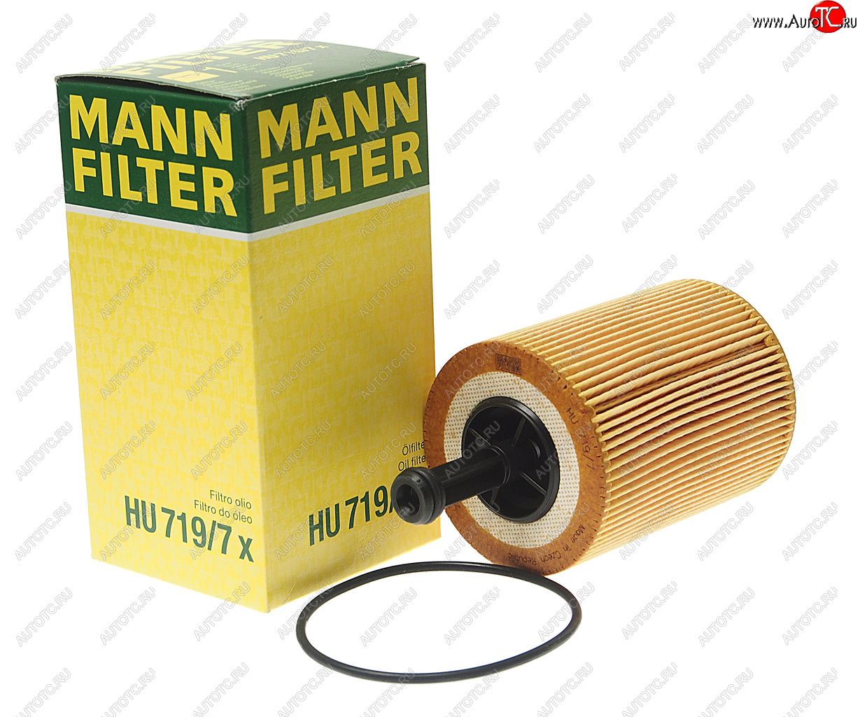 669 р. Фильтр масляный VW AUDI SKODA (1.92.0 TDI2.3) MANN MANN hu7197x  с доставкой в г. Керчь
