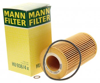 1 139 р. Фильтр масляный BMW 5 (E34,E39),7 (E32,E38),X5 (E53) MANN MANN hu9384x  с доставкой в г. Керчь. Увеличить фотографию 2