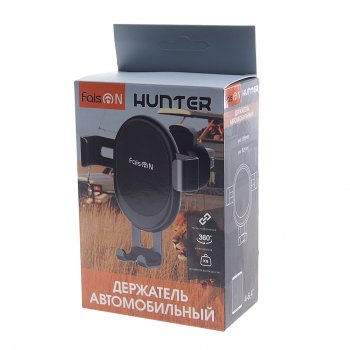 519 р. Держатель телефона на дефлектор FAISON FAISON hunter black  с доставкой в г. Керчь. Увеличить фотографию 3