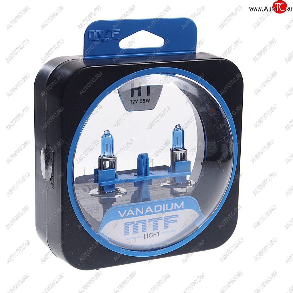 1 459 р. Лампа 12V H1 55W P14.5s бокс (2шт.) Vanadium MTF MTF hvn1201  с доставкой в г. Керчь