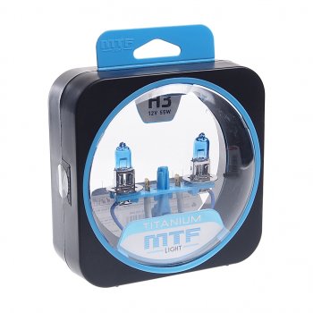 1 399 р. Лампа 12V H3 55W РK22s бокс (2шт.) Vanadium MTF MTF hvn1203  с доставкой в г. Керчь. Увеличить фотографию 1