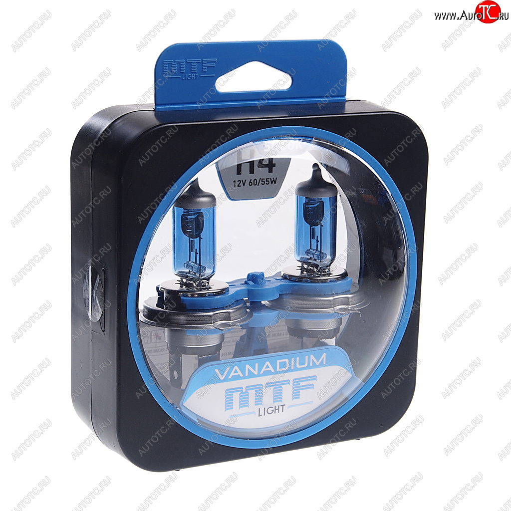 1 749 р. Лампа 12V H4 6055W P43t бокс (2шт.) Vanadium MTF MTF hvn1204  с доставкой в г. Керчь