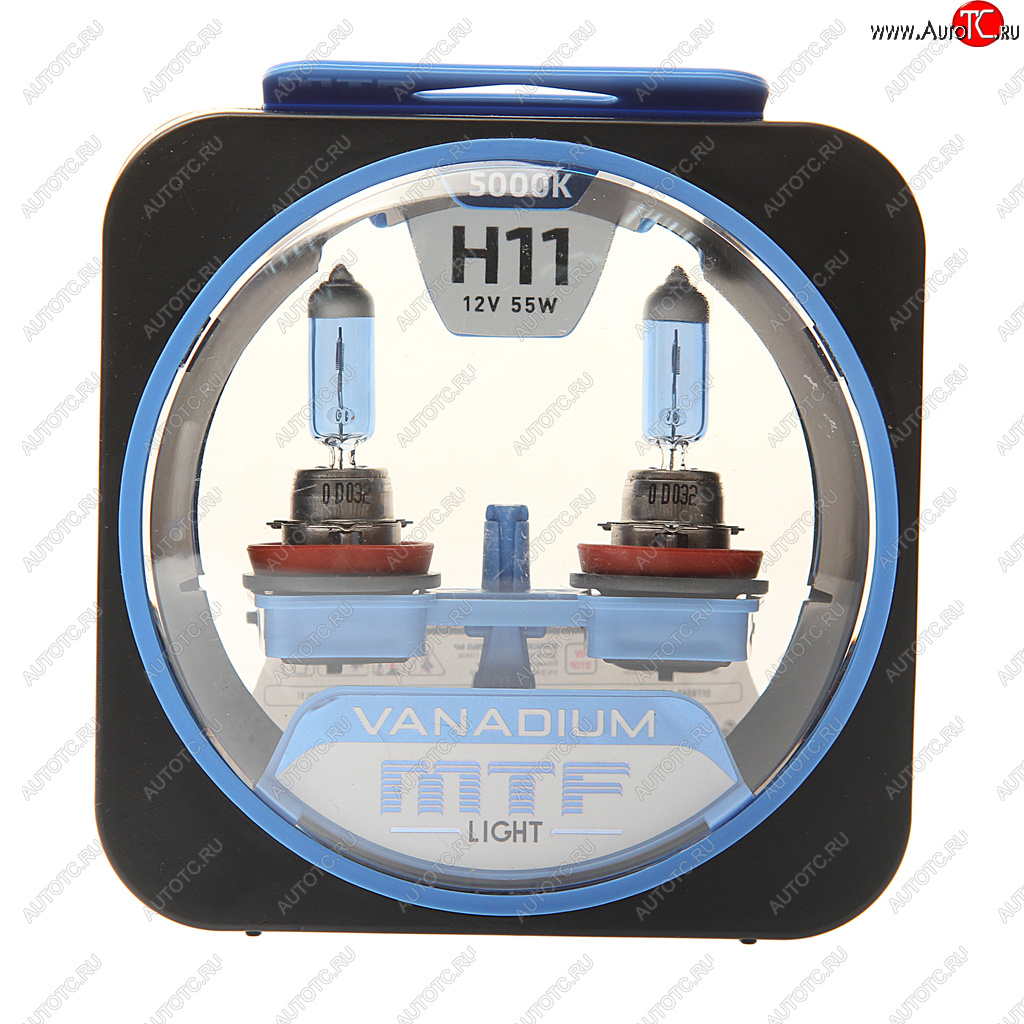 2 099 р. Лампа 12V H11 55W PGJ19-2 бокс (2шт.) Vanadium MTF MTF hvn1211  с доставкой в г. Керчь