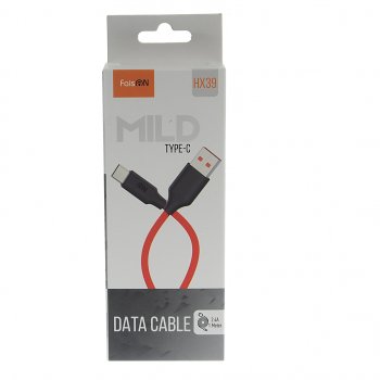 216 р. Кабель USB Type C 1м FAISON FAISON hx39 mild redblack  с доставкой в г. Керчь. Увеличить фотографию 2