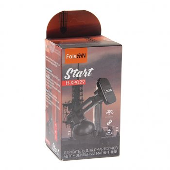 449 р. Держатель телефона универсальный магнитный FAISON FAISON h-xp029 black FAISON h-xp029 black  с доставкой в г. Керчь. Увеличить фотографию 3