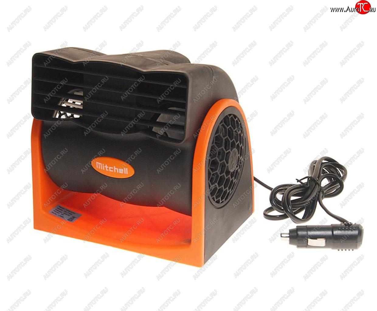 1 129 р. Вентилятор в салон 24V 150Вт оранжевый MITCHELL MITCHELL hx-t302 dc24v orange  с доставкой в г. Керчь