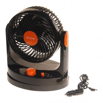 Вентилятор в салон 24V на платформе рег.скорость оранжевый MITCHELL MITCHELL hx-t508 dc24v orange