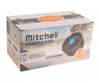1 459 р. Вентилятор в салон 24V на присоске оранжевый MITCHELL MITCHELL hx-t702e dc24v orange  с доставкой в г. Керчь. Увеличить фотографию 3