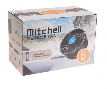 1 489 р. Вентилятор в салон 12V на присоске синий MITCHELL MITCHELL hx-t703e dc12v blue  с доставкой в г. Керчь. Увеличить фотографию 3