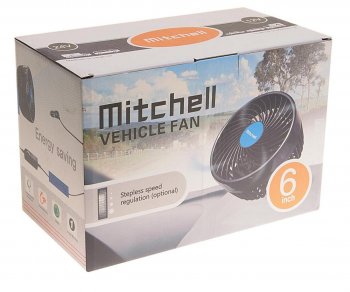 1 689 р. Вентилятор в салон 24V на присоске оранжевый MITCHELL MITCHELL hx-t704e dc24v orange  с доставкой в г. Керчь. Увеличить фотографию 3