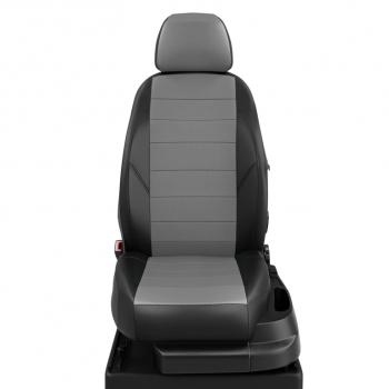 6 899 р. Авточехлы HYUNDAI Solaris (10-17) KIA Rio (11-17) седан экокожа черно-серые комплект AVTOLIDER AVTOLIDER hy15-0601-ec02  с доставкой в г. Керчь. Увеличить фотографию 1
