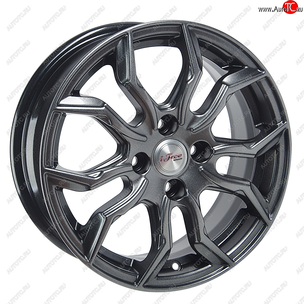 8 449 р. Диск колесный литой HYUNDAI Solaris KIA Rio R15 КС-1037 Бохо Хай вэй K&K ifree 4х100 ет42 d-54,1  с доставкой в г. Керчь