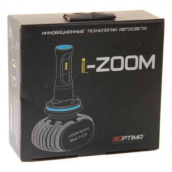 2 299 р. Лампа светодиодная 1224V H11 PGJ19-2 5100K (2шт.) I-Zoom OPTIMA OPTIMA i-h11  с доставкой в г. Керчь. Увеличить фотографию 2