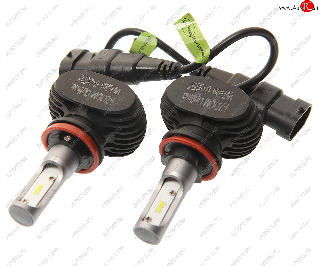 2 299 р. Лампа светодиодная 1224V H11 PGJ19-2 5100K (2шт.) I-Zoom OPTIMA OPTIMA i-h11  с доставкой в г. Керчь