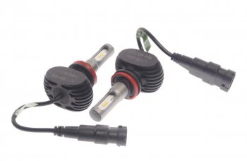 2 279 р. Лампа светодиодная 1224V H11 PGJ19-2 4300K (2шт.) I-Zoom OPTIMA OPTIMA i-h11-ww  с доставкой в г. Керчь. Увеличить фотографию 1