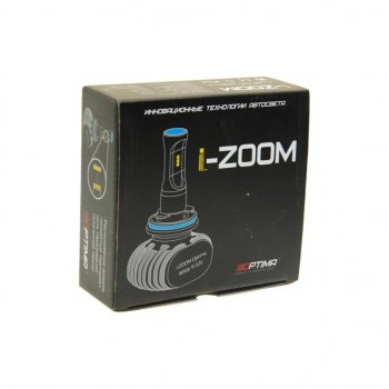 2 199 р. Лампа светодиодная 1224V HB4 P22d 5100K (2шт.) I-Zoom OPTIMA OPTIMA i-hb4  с доставкой в г. Керчь. Увеличить фотографию 2