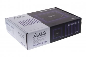 7 199 р. Усилитель автомобильный 2х80Вт AURA AURA indigo-2.80  с доставкой в г. Керчь. Увеличить фотографию 4
