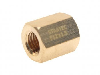Соединитель переходник М12х1.5 (внутренняя резьба) латунь STARTEC STARTEC inf.11.f12