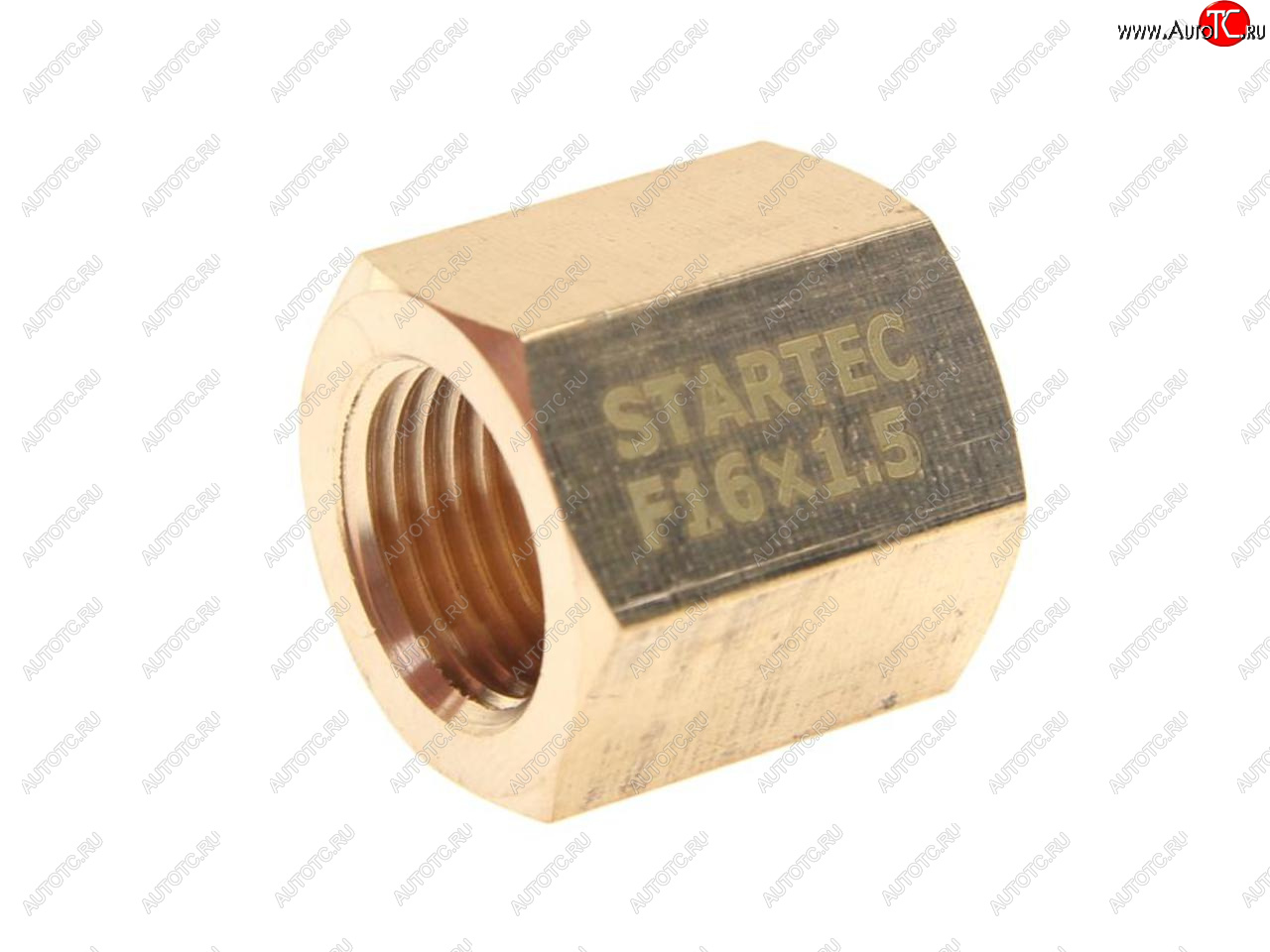 359 р. Соединитель переходник М16х1.5 (внутренняя резьба) латунь STARTEC STARTEC inf.11.f16  с доставкой в г. Керчь