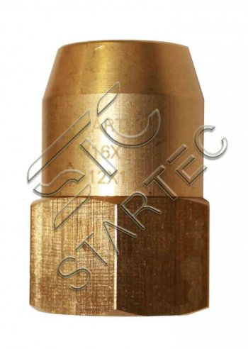 659 р. Соединитель трубки ПВХ,полиамид d=10x1.0мм (внутренняя резьба) М22х1.5 латунь STARTEC STARTEC inf.11.f2210  с доставкой в г. Керчь. Увеличить фотографию 1