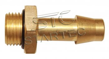Соединитель трубки ПВХ,полиамид М16х1.513 удлиненный прямой латунь STARTEC STARTEC inf.11.m1613