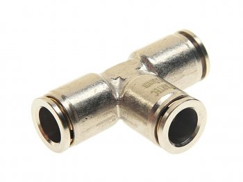 Соединитель трубки ПВХ,полиамид d=10мм тройник STARTEC STARTEC inf.11.mput10