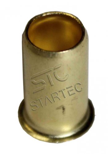 44 р. Гильза трубки ПВХ d=16мм прямой латунь STARTEC STARTEC inf.11.p16  с доставкой в г. Керчь. Увеличить фотографию 1
